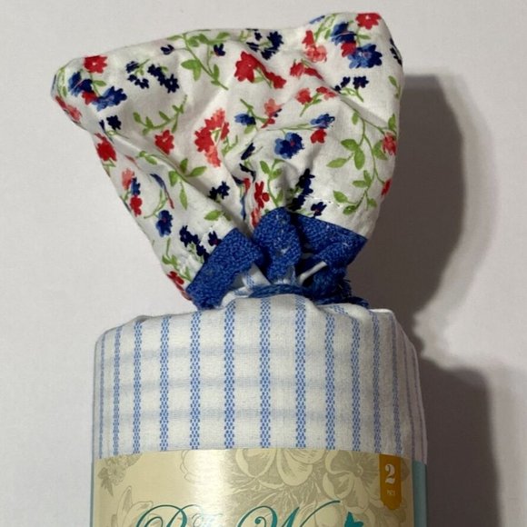 The Pioneer Woman 100% Cotton Pillowcase Set Wildflower Tossed Stripe NEW - Picture 5 of 9